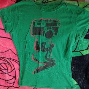 Women's Threadless Cam Girl tshirt size m